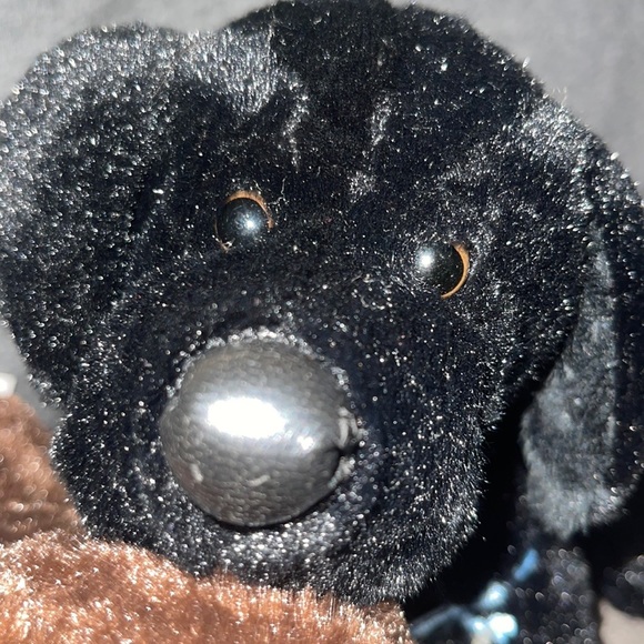 WEBKINZ Ganz LAB BLACK & CHOCOLATE HM136 & HM138 hang & but Tag No Code retired - Picture 7 of 16